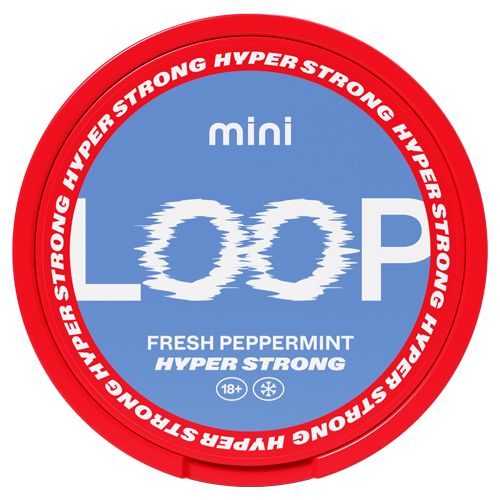 LOOP Crispy Peppermint Hyper Strong Mini