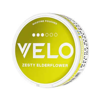 Velo Zesty Elderflower Slim Strong