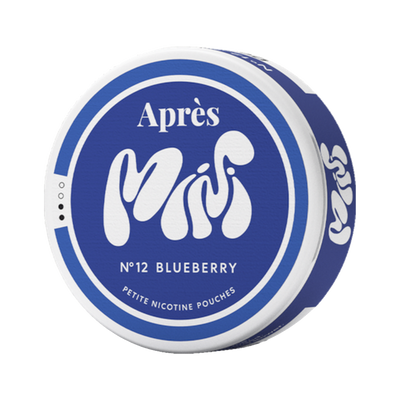 APRÈS Blueberry - Mini can, front