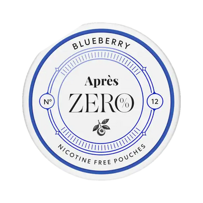 APRÈS Blueberry Zero can, front