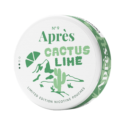 APRÈS Cactus Lime can, front