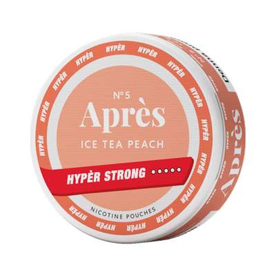 APRÈS Ice Tea Peach Hyper Strong can, front
