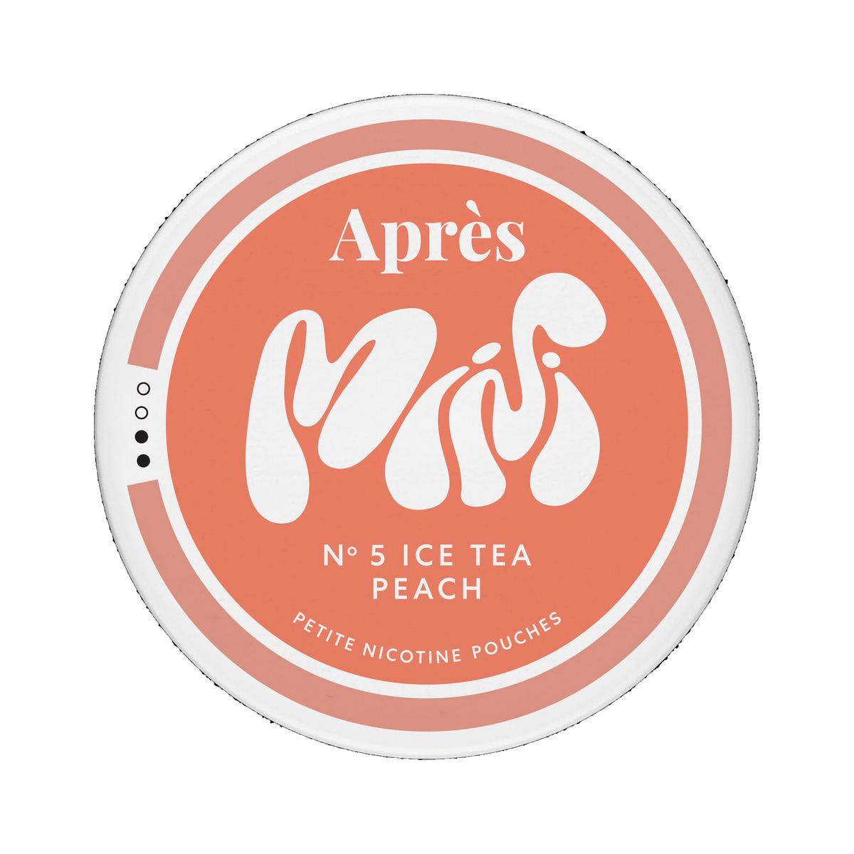 APRÈS Ice Tea Peach Mini can, front