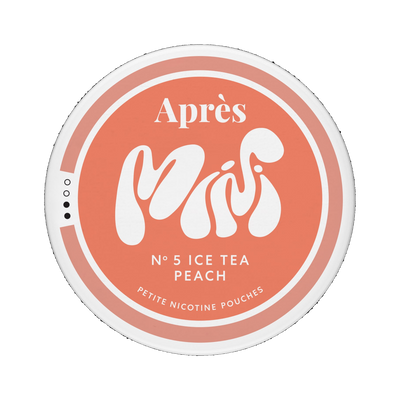 APRÈS Ice Tea Peach Mini nikotinpåsar, dosa