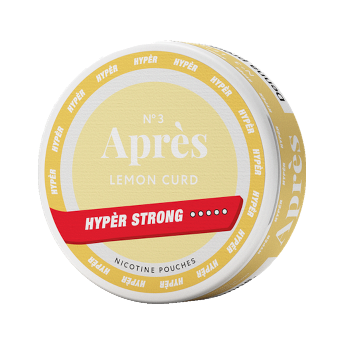 APRÈS Lemon Curd Hyper Strong can, front
