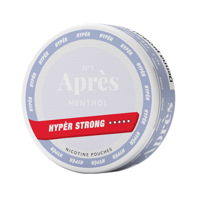APRÈS Menthol Hypèr Strong can, front