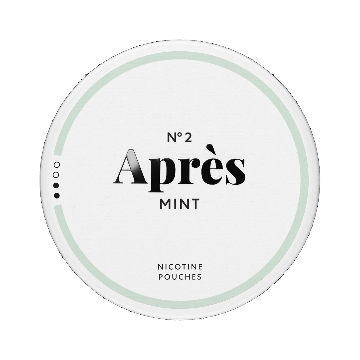 APRÈS Mint can, front