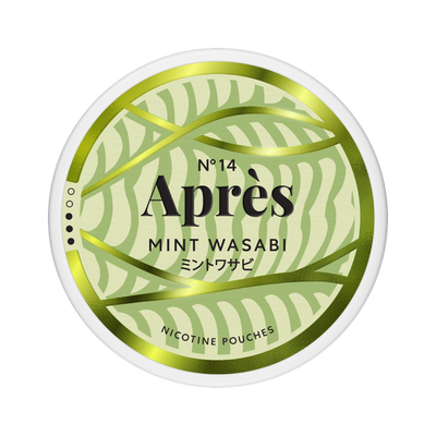 APRÈS Mint Wasabi nikotinpåsar, dosa
