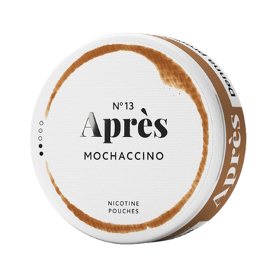 APRÈS Mochaccino can, front