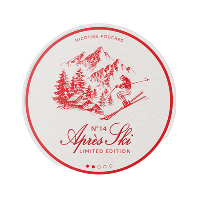 APRÈS Ski can, front