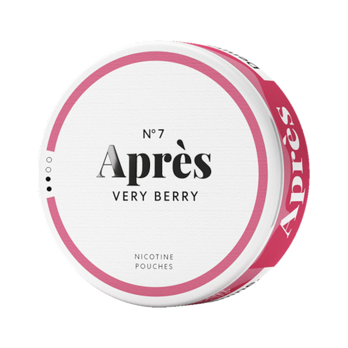 APRÈS Very Berry can, front