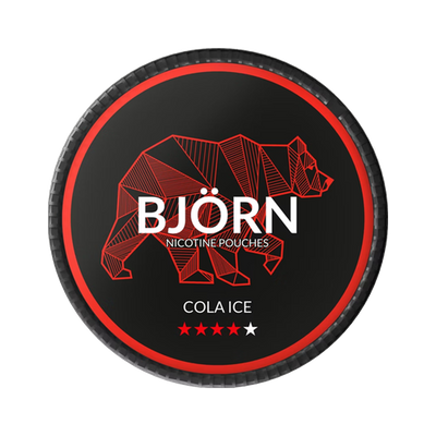 BJÖRN Cola Ice can, front