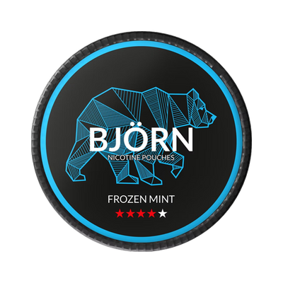 BJÖRN Frozen Mint can, front