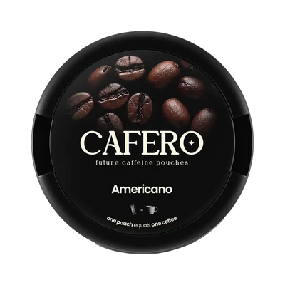 Cafero Americano Caffeine | Bäst före: 01/08/2026 can, front