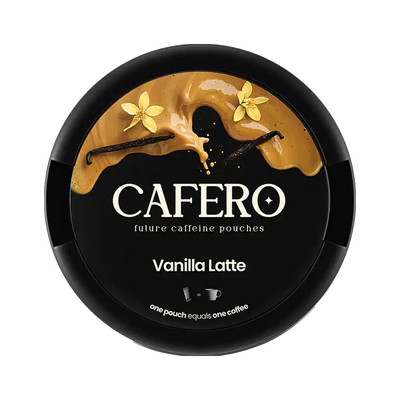 Cafero Vanilla Latte Caffeine | Bäst före: 01/08/2026 can, front