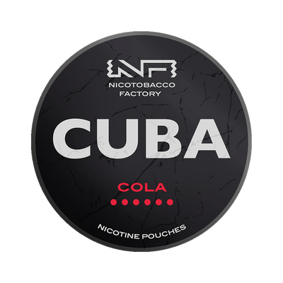 CUBA Black Cola can, front