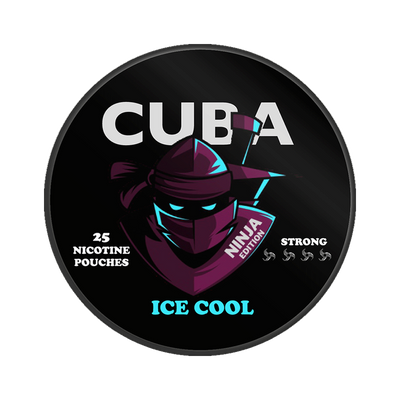 CUBA Ninja Ice Cool can, front