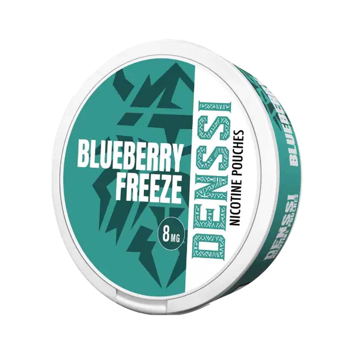 DENSSI Blueberry Freeze 8 mg can, front