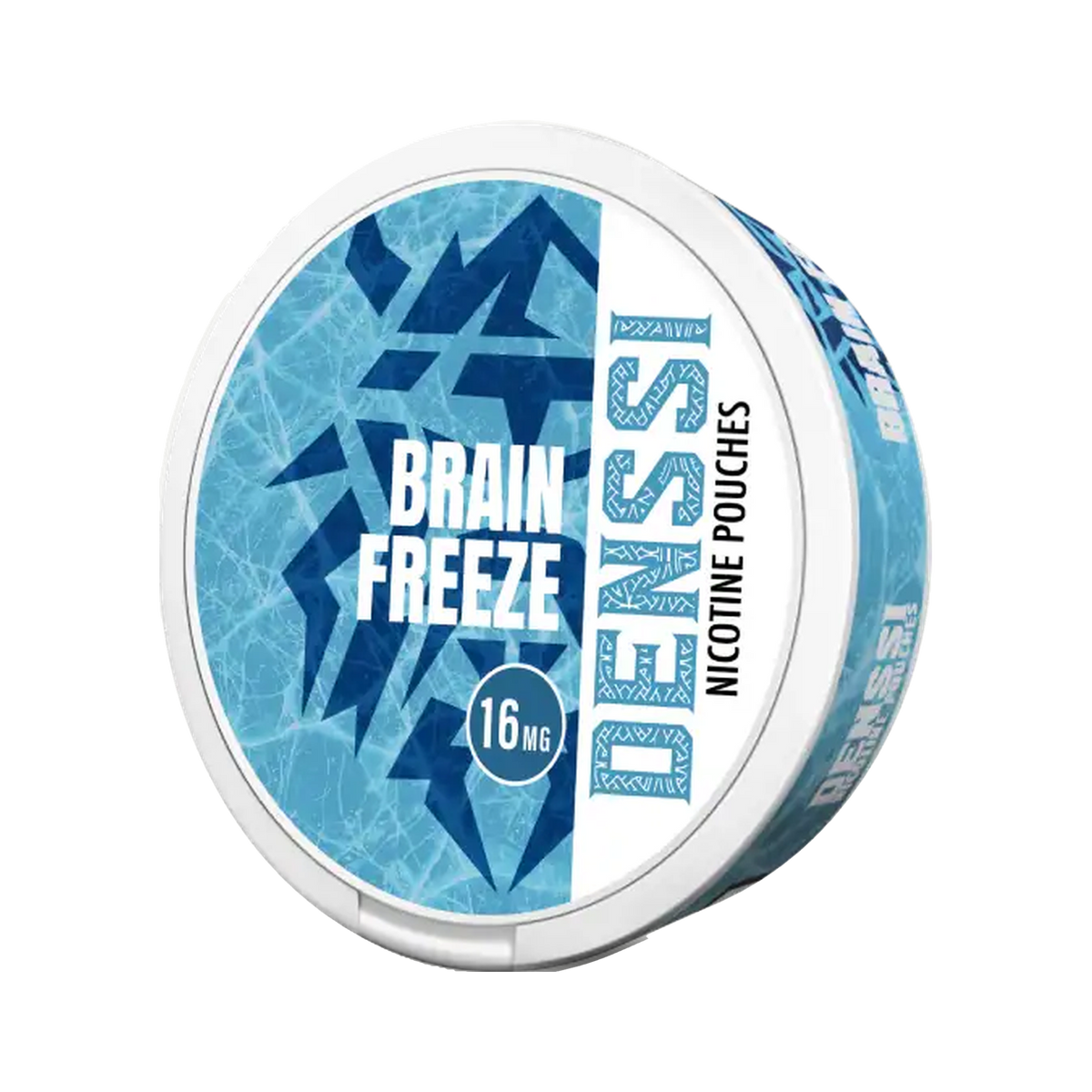 DENSSI Brain Freeze 16 mg can, front
