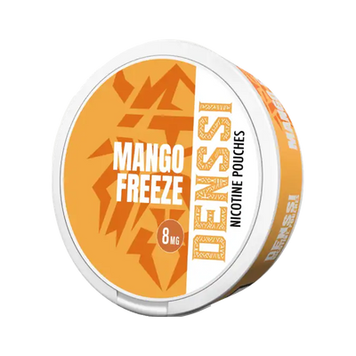 DENSSI Mango Freeze 8 mg can, front