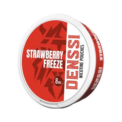 DENSSI Strawberry Freeze 8 mg can, front
