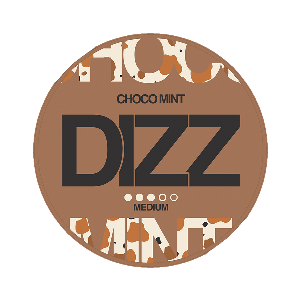 DIZZ Chocomint Medium can, front