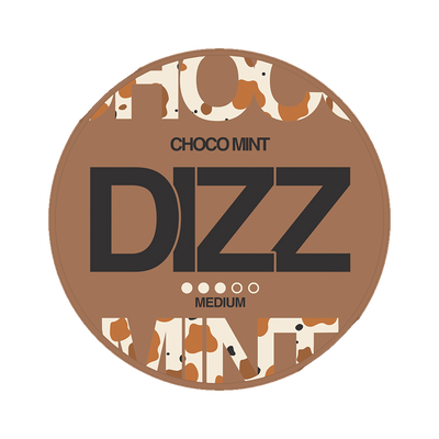 DIZZ Chocomint Medium can, front