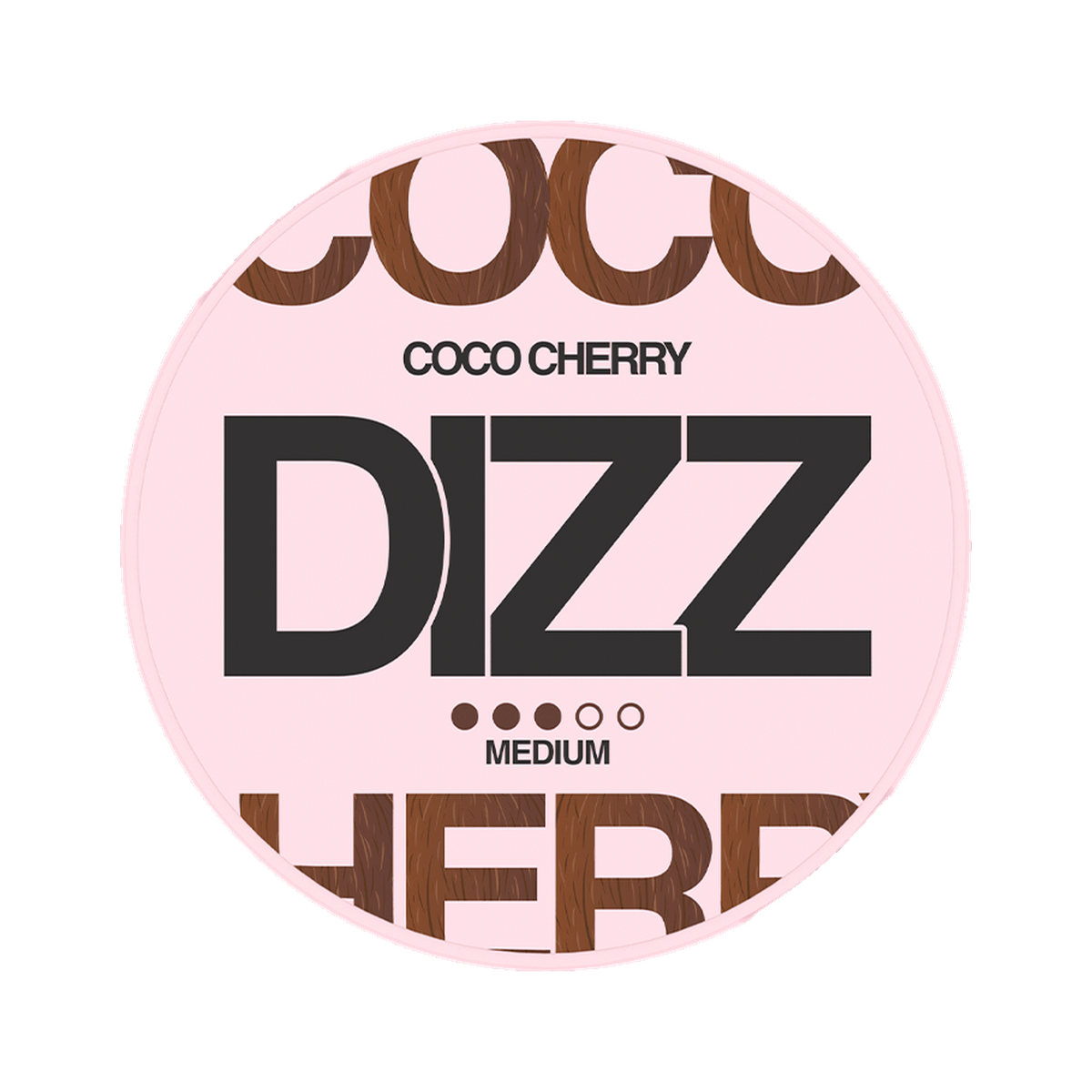 DIZZ Cococherry Medium can, front