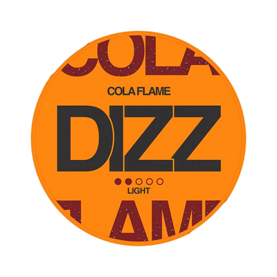 DIZZ Cola Flame Light can, front