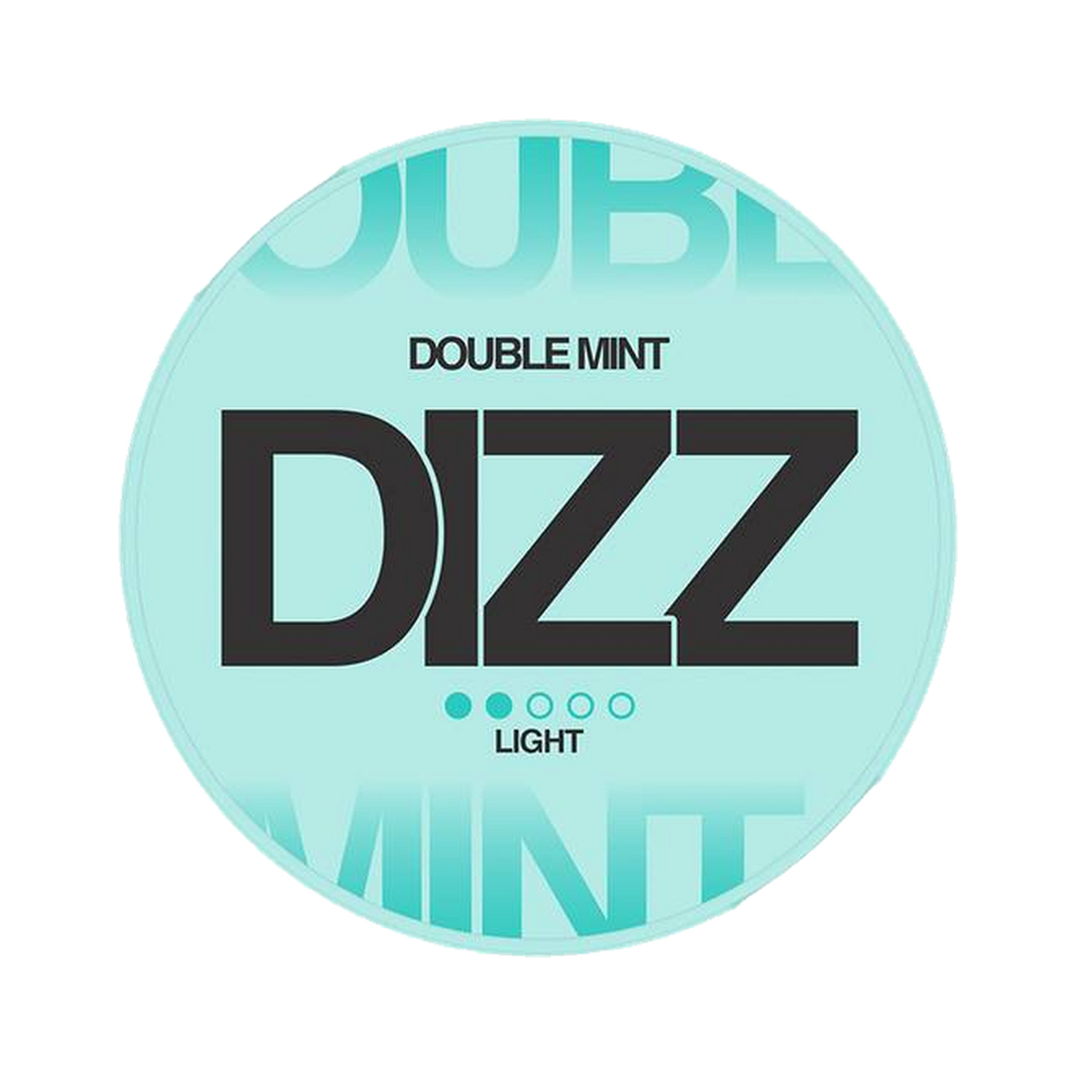DIZZ Doublemint Light can, front