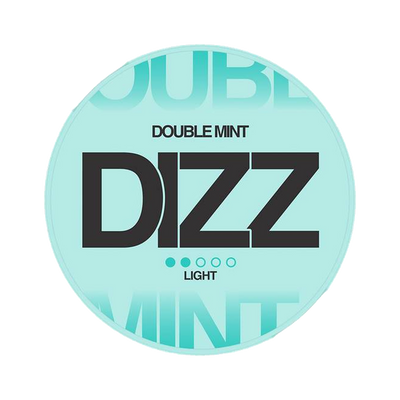 DIZZ Doublemint Light can, front