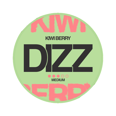 DIZZ Kiwiberry Medium can, front