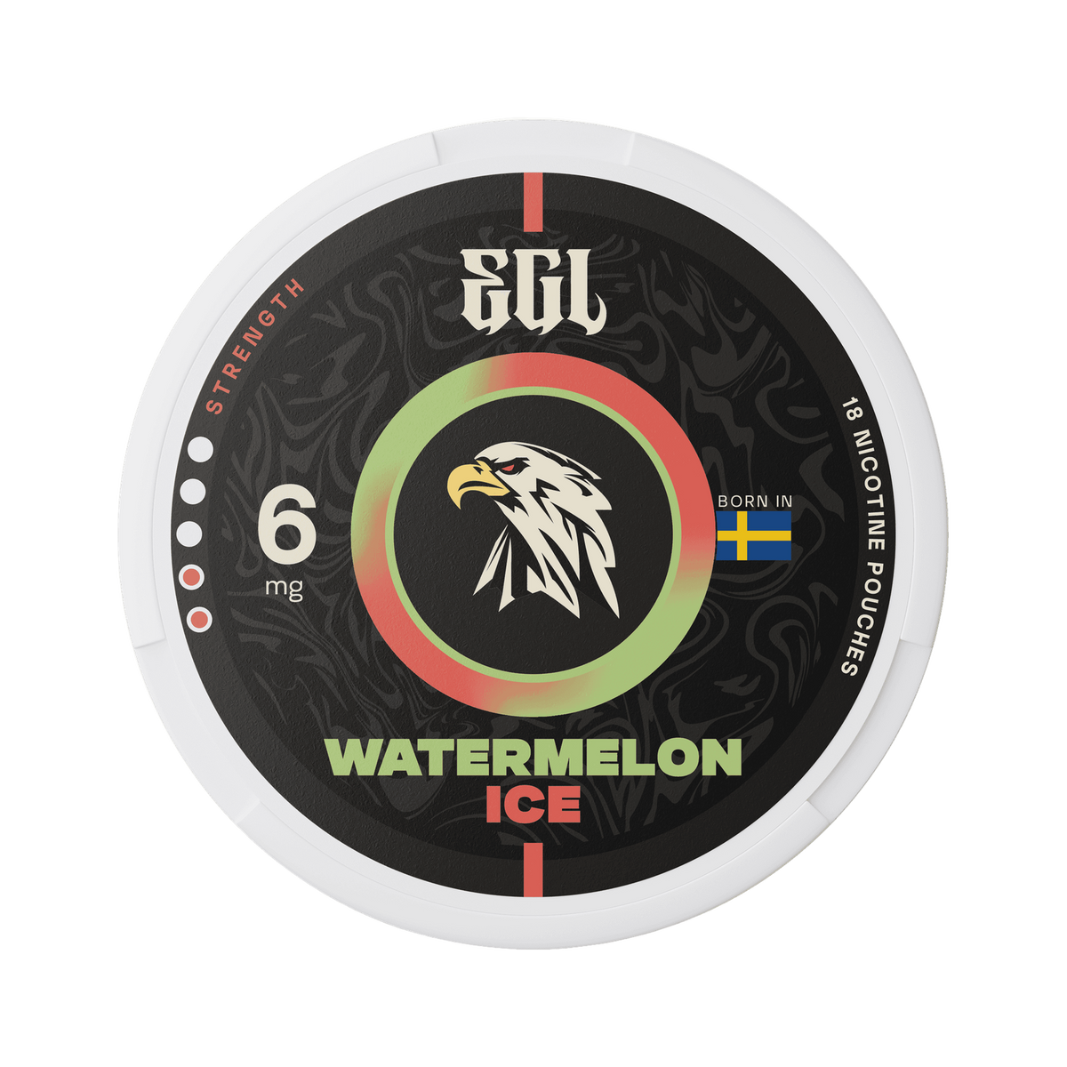 EGL Watermelon Ice can, front