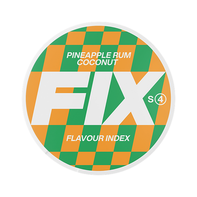 FIX Pineapple Rum Coconut Slim can, front