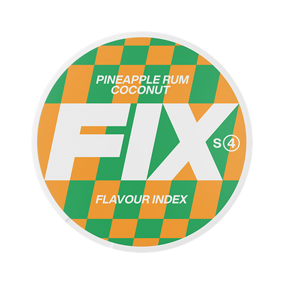 FIX Pineapple Rum Coconut Slim nikotinpåsar, dosa