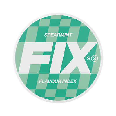 FIX Spearmint Slim can, front