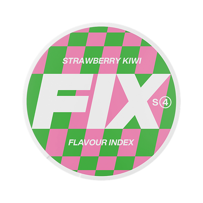 FIX Strawberry Kiwi Slim can, front