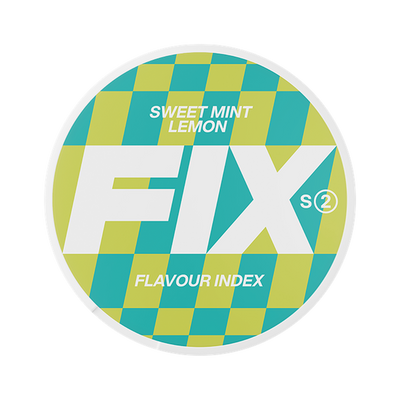 FIX Sweet Mint Lemon Slim can, front
