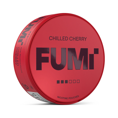 FUMI Chilled Cherry Strong nikotinpåsar, dosa (3D)