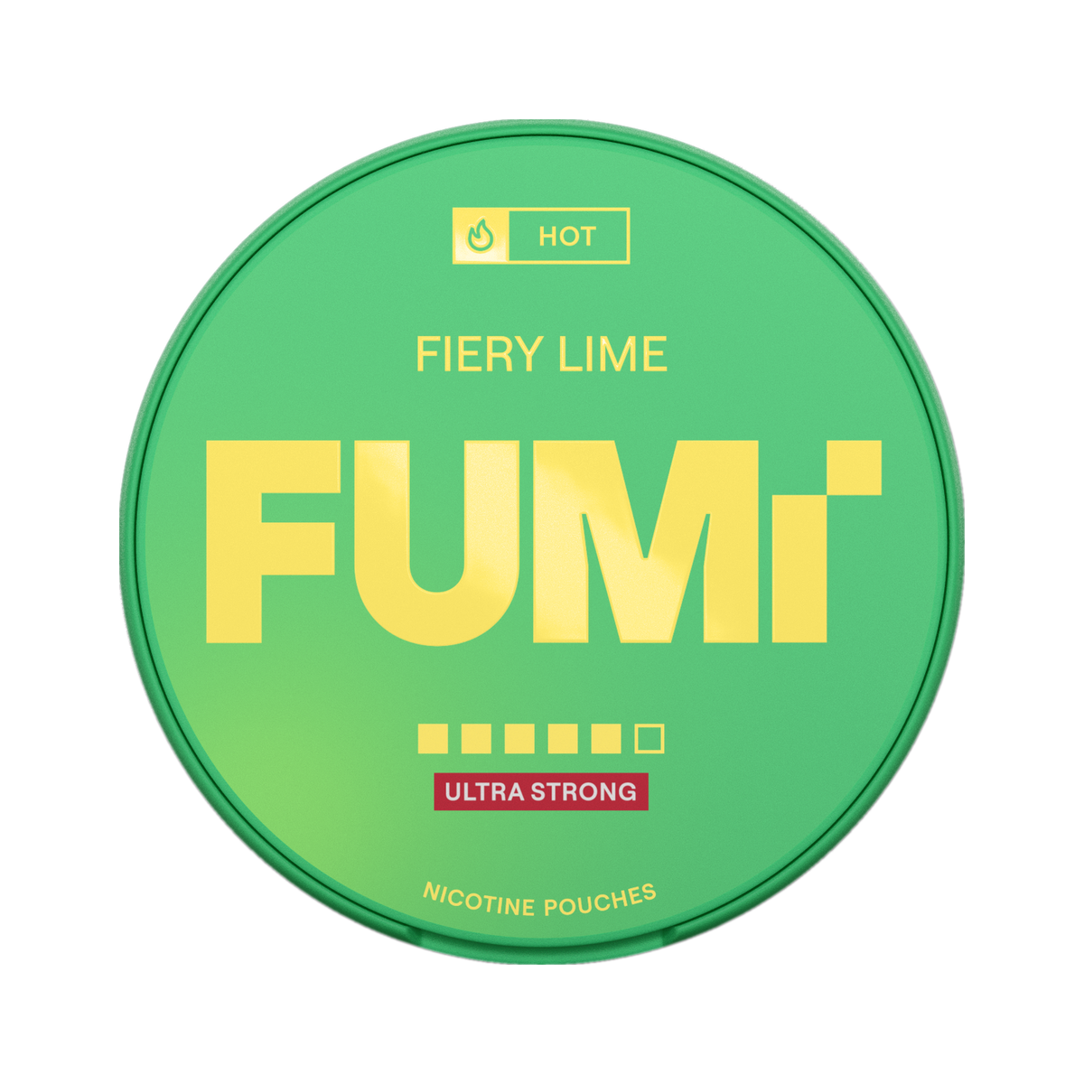 FUMI Fiery Lime Ultra Strong can, front