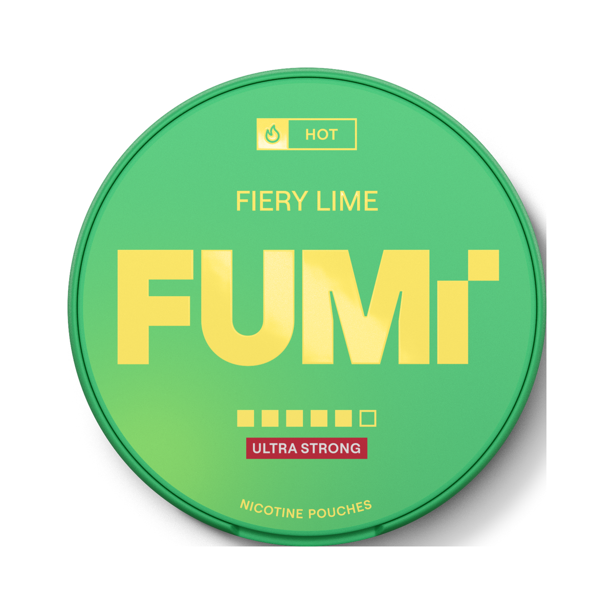 FUMI Fiery Lime Ultra Strong nikotinpåsar, dosa