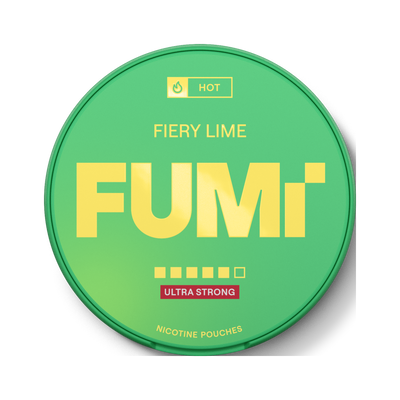 FUMI Fiery Lime Ultra Strong nikotinpåsar, dosa