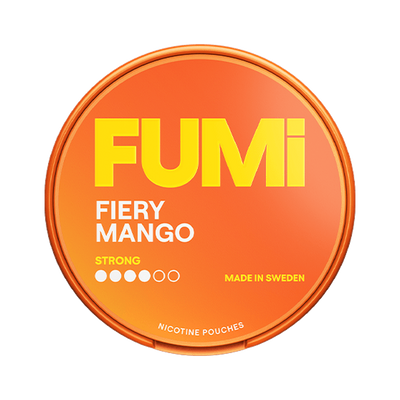 FUMI Fiery Mango Strong | Bäst före: 17/10/2026 can, front