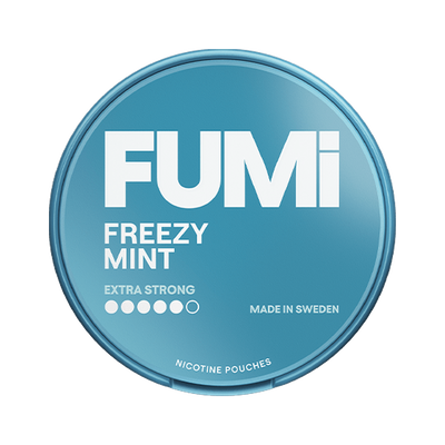 FUMI Freezy Mint Extra Strong | Bäst före: 14/10/2026 can, front