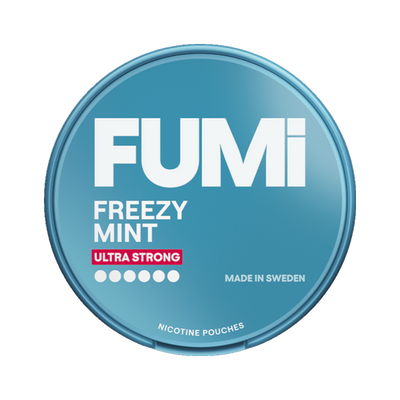 FUMI Freezy Mint Ultra Strong can, front