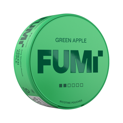 FUMI Green Apple 4mg can, left side