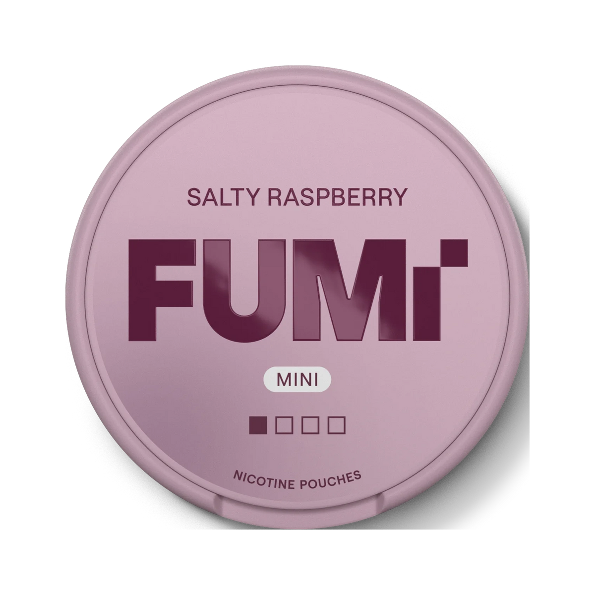 FUMI Salty Raspberry Mini nikotinpåsar, dosa