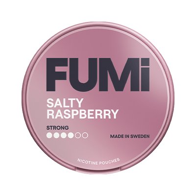 FUMI Salty Raspberry Strong can, front