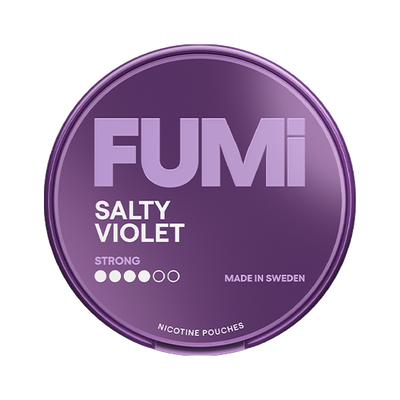 FUMI Salty Violet Strong can, front