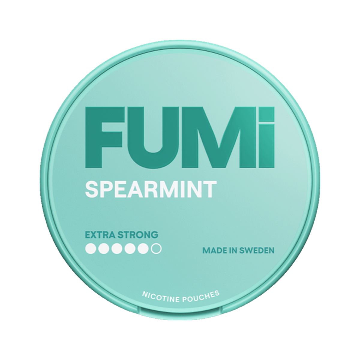 FUMI Spearmint Extra Strong can, front